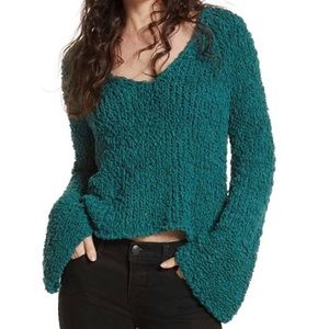 Free People Bell Sleeve Sweater